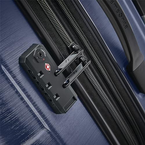Hardside Expandable Carry-On Luggage with Spinner Wheels, Black, 20-Inch S82043