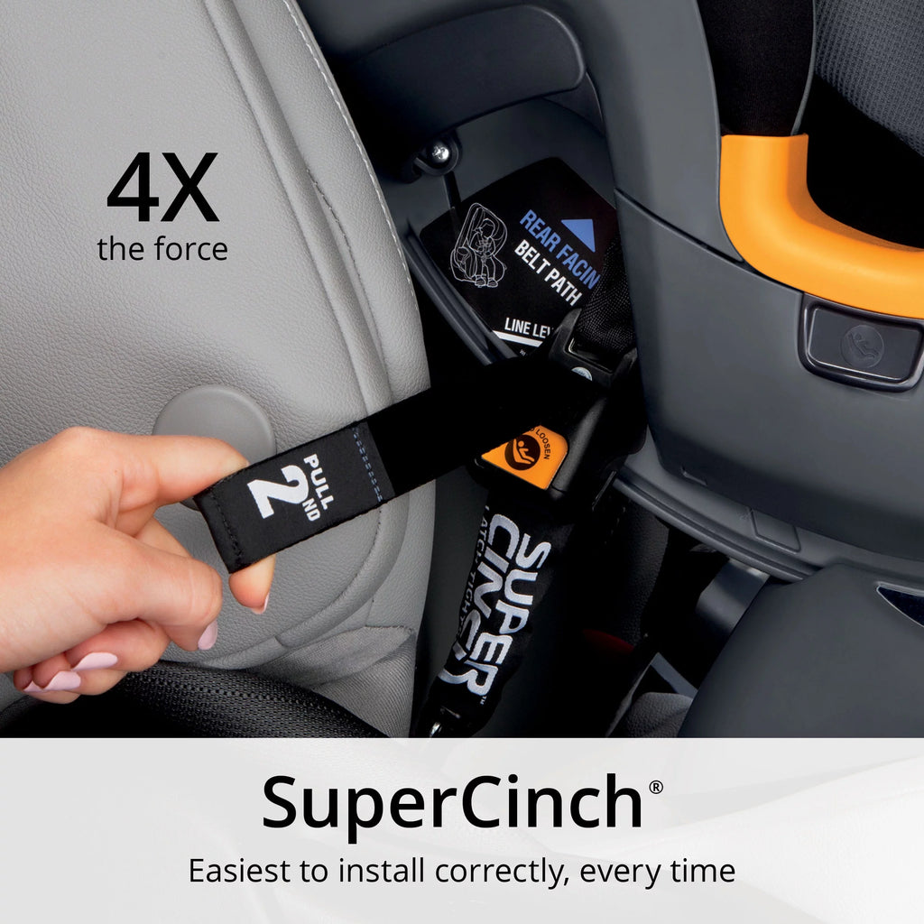 4-in-1 Convertible Car Seat, Navy/Purple Y642585