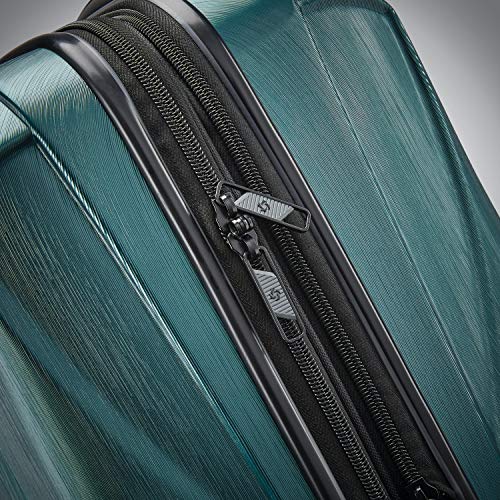 Hardside Expandable Carry-On Luggage with Spinner Wheels, Black, 20-Inch S82043