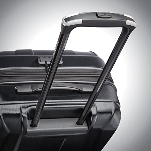 Hardside Expandable Carry-On Luggage with Spinner Wheels, Black, 20-Inch S82043
