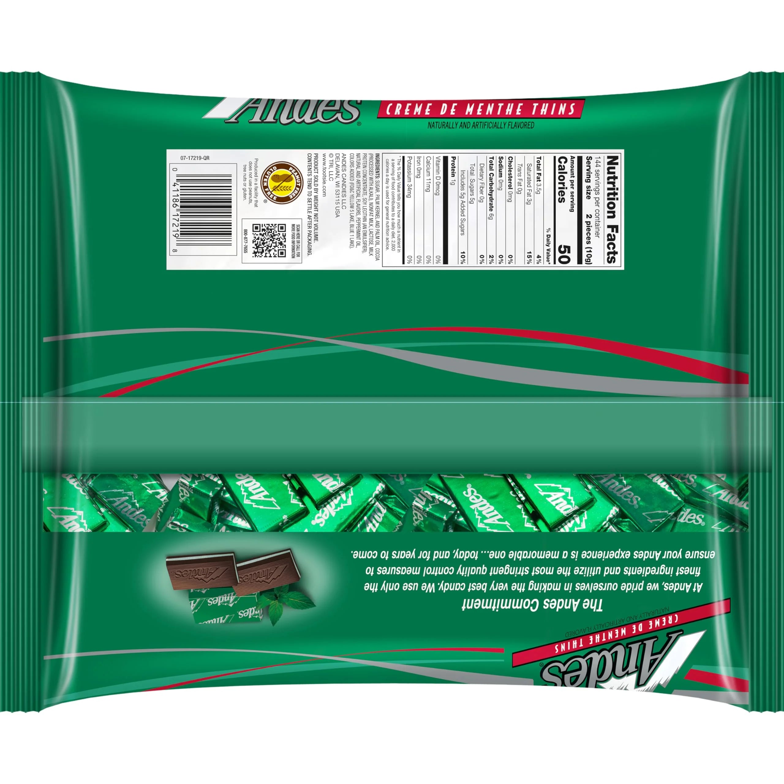 Chocolate Sandwich Mint Candies - 48 Oz Bag C11283