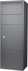 Barska Large Package Delivery Parcel Mail Steel Drop Box for Porch with Tamper-Resistant Drop Slot & Key Lock