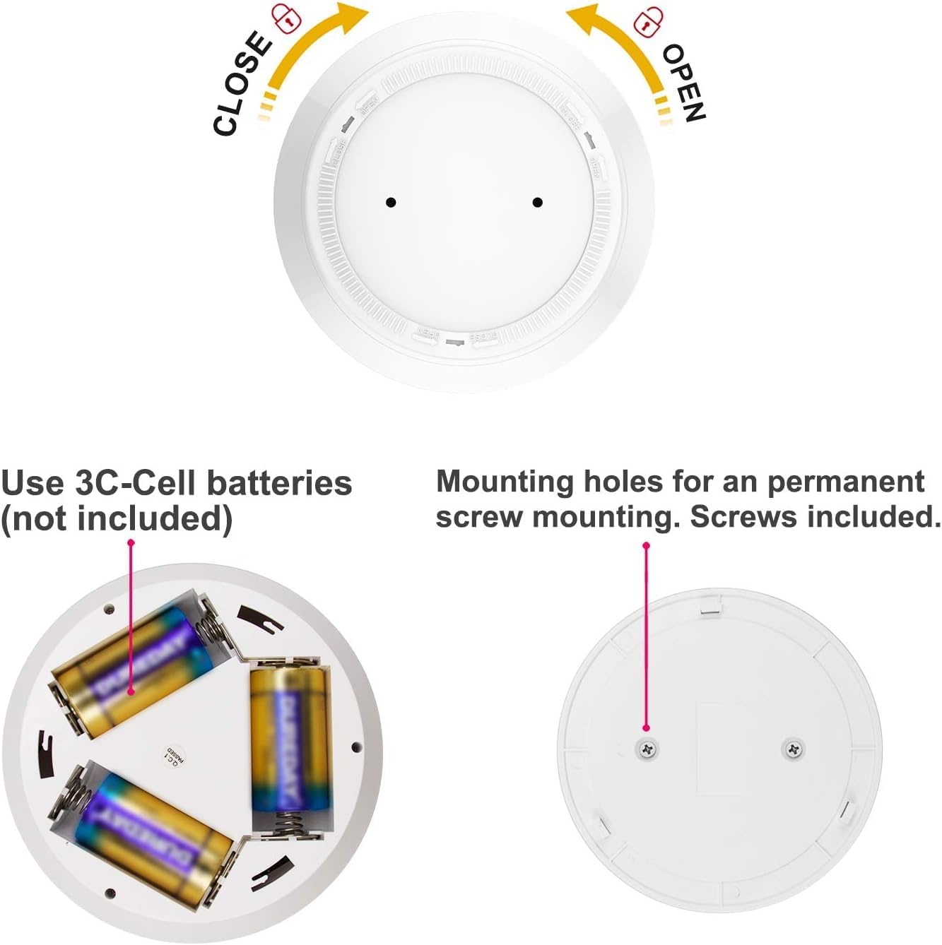 Motion Sensor LED Ceiling Light for Hallway Closet Bathroom Q87101