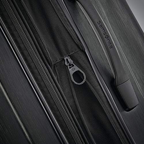 Hardside Expandable Carry-On Luggage with Spinner Wheels, Black, 20-Inch S82043