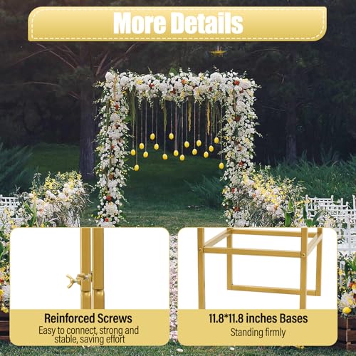 Metal Balloon Arch Stand for Wedding Party Photo Booth Backdrop Y88532