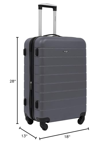 Smart Luggage Set with Cup Holder and USB Port, 20-Inch Carry-On K967