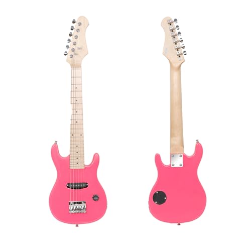 Electric Guitar Starter Kit for Kids with Amplifier and Accessories, 30 Inch, Black H412124