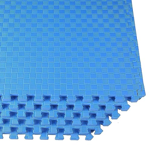 Puzzle Exercise Mat with EVA Foam Interlocking Tiles for MMA, Gymnastics and Home Gym N211438