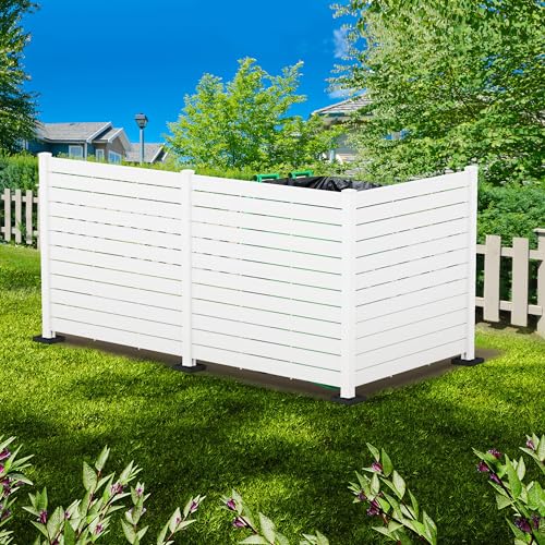 Outdoor Privacy Screens 50"W x 47"H Fence Panels for Patio Backyard H560698