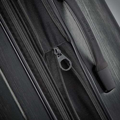Hardside Expandable Carry-On Luggage with Spinner Wheels, Black, 20-Inch S82043