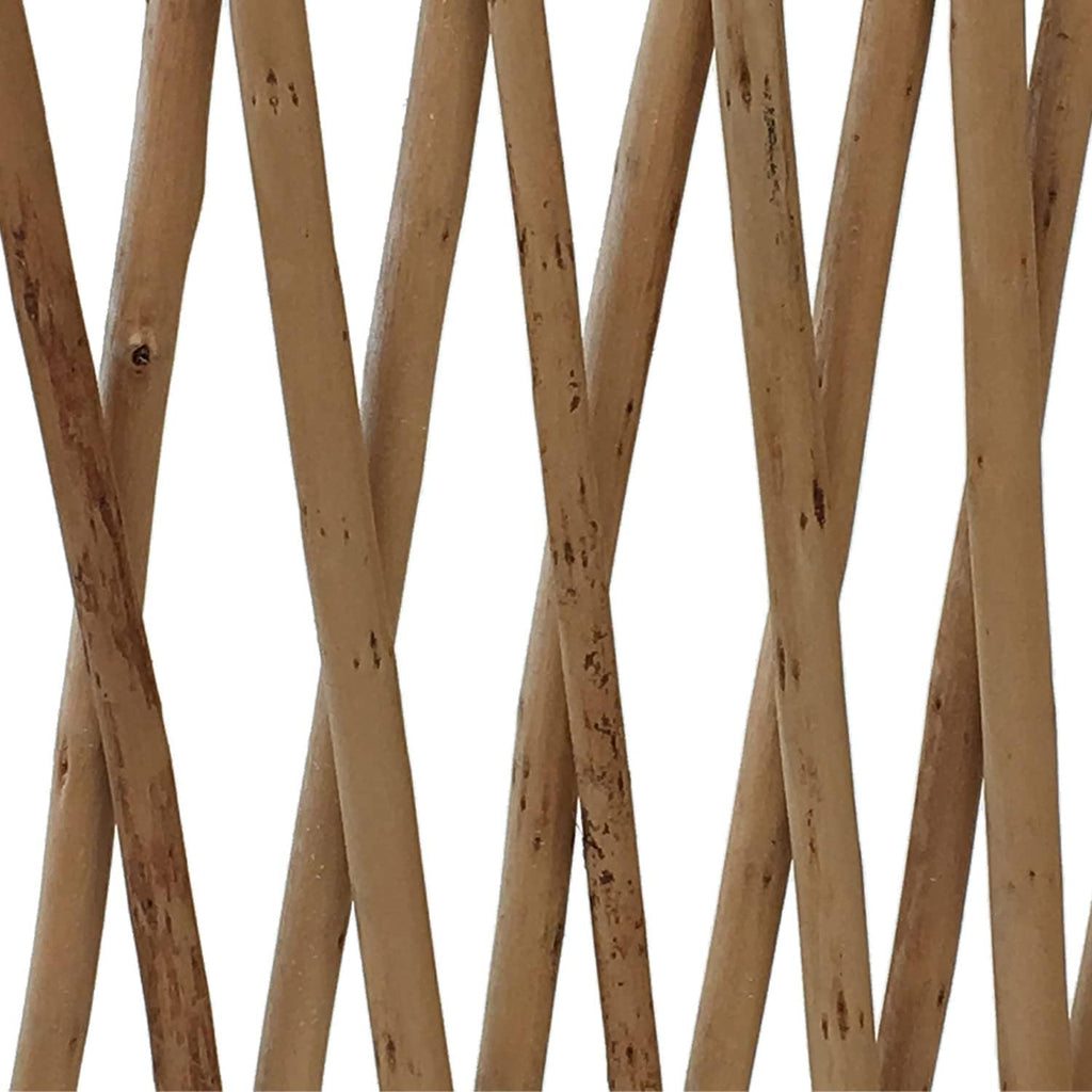 Expandable Willow Wood Trellis for Climbing Plants J4649