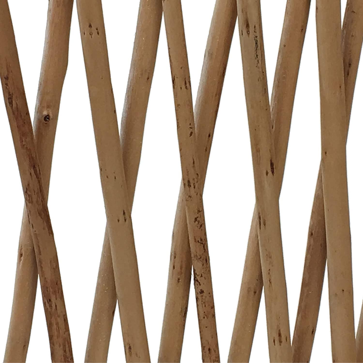 Expandable Willow Wood Trellis for Climbing Plants J4649
