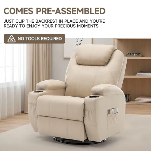 Rocking Recliner Chair with Massage and Heat E368