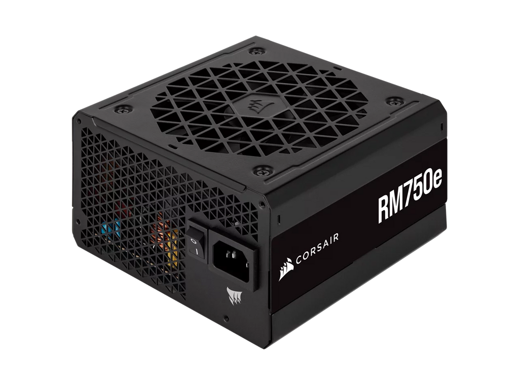 CORSAIR RM750e Fully Modular Low-Noise ATX Power Supply - ATX 3.0 & PCIe 5.0 Compliant - 105°C-Rated Capacitors - 80 PLUS Gold  Efficiency - Modern Standby Support