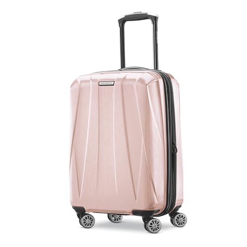 Hardside Expandable Carry-On Luggage with Spinner Wheels, Black, 20-Inch S82043