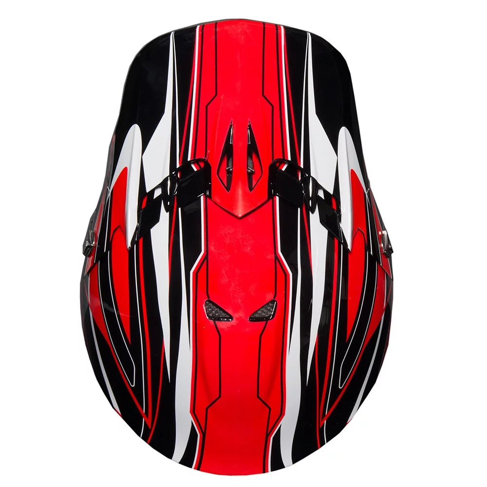 Motocross Youth Helmet DOT Approved Red N77723