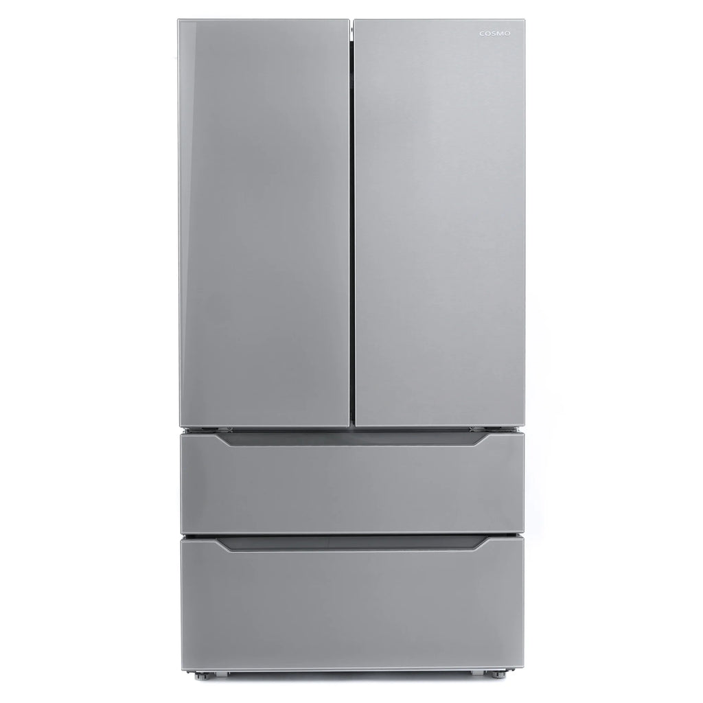 2 Piece Kitchen Appliance Package with 30" Gas Range & French Door Refrigerator X766