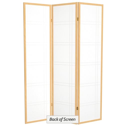 6 Panel Honey Room Divider X65165