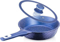 Nonstick Small Frying Pan with Lid - 8 Inch Nonstick Skillets