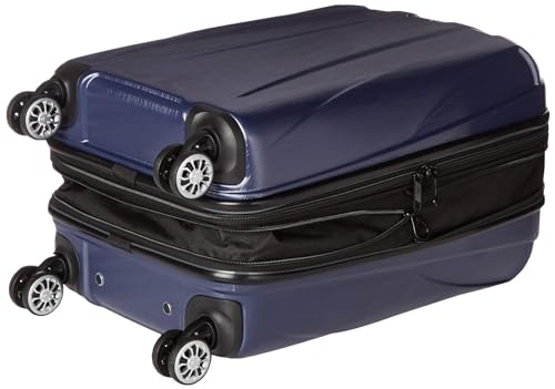 Hardside Expandable Carry-On Luggage with Spinner Wheels, Black, 20-Inch S82043