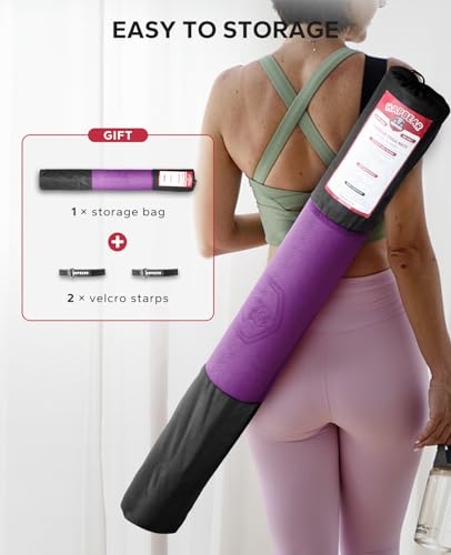 Extra Large Yoga Mat - 72x48, 1/4 Inch Thick, Non-Slip, Eco-Friendly L753346