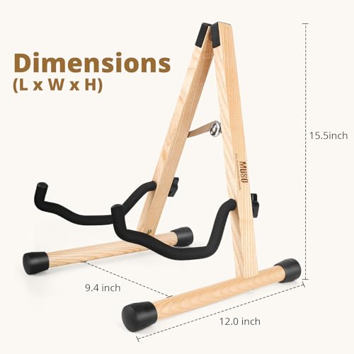 Foldable Hardwood Guitar Stand N691996