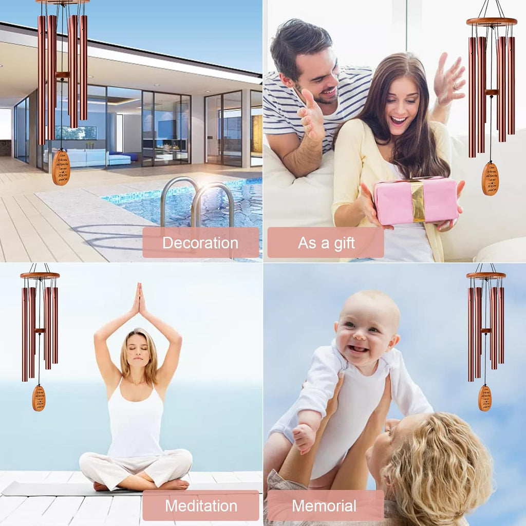 Sympathy Wind Chimes for Memorial and Remembrance M665975