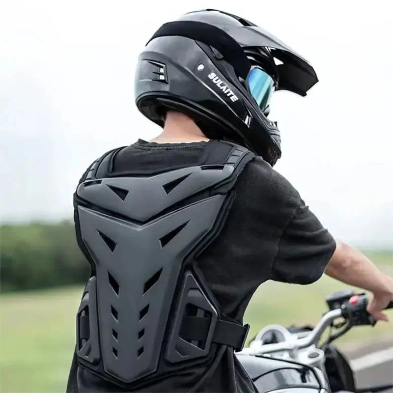 Motocross Body Armor Jacket with Chest and Back Protector V386