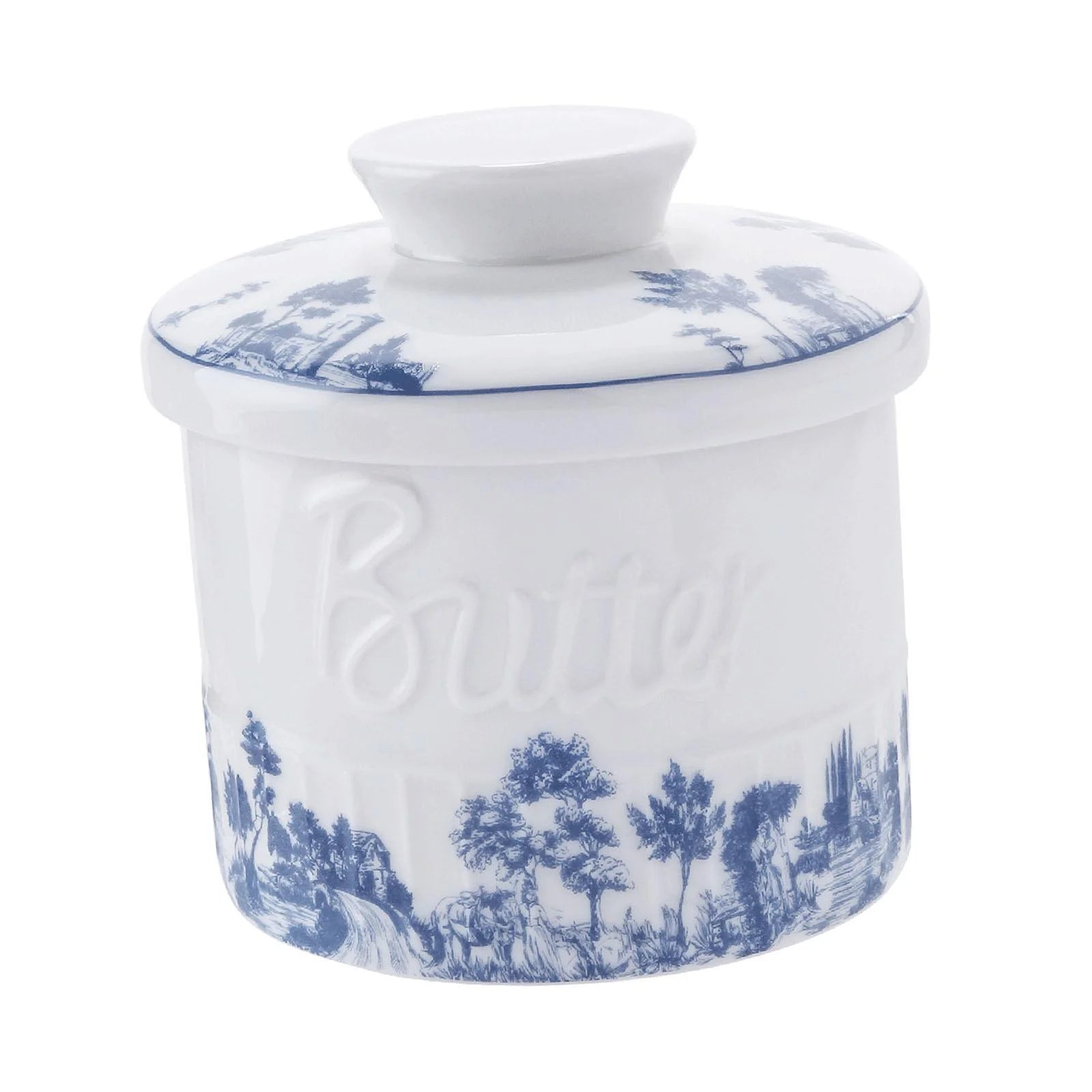 Butter Crock with Lid for Soft Butter, Durable Butter Container Z2395