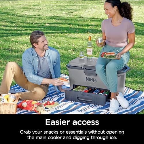 50qt Hard Cooler with Dry Zone Insulated Storage K64179