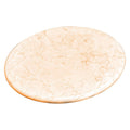 Creative Home Natural Champagne Marble 12" Diam. Lazy Susan Turn Table Serving Board