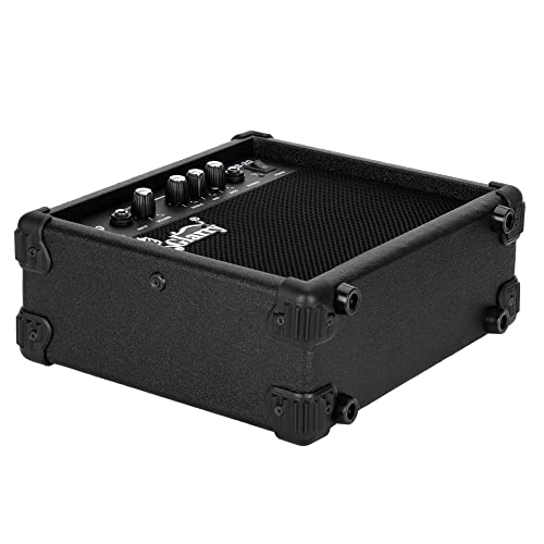 Electric Bass Combo Amp, 20W Portable Practice Amplifier with Headphone and MP3 Input U625