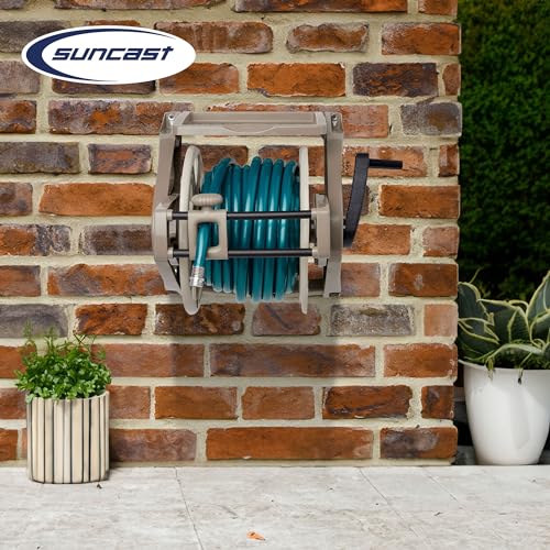 Wall Mount Water Hose Winder Storage with Hand Crank C934