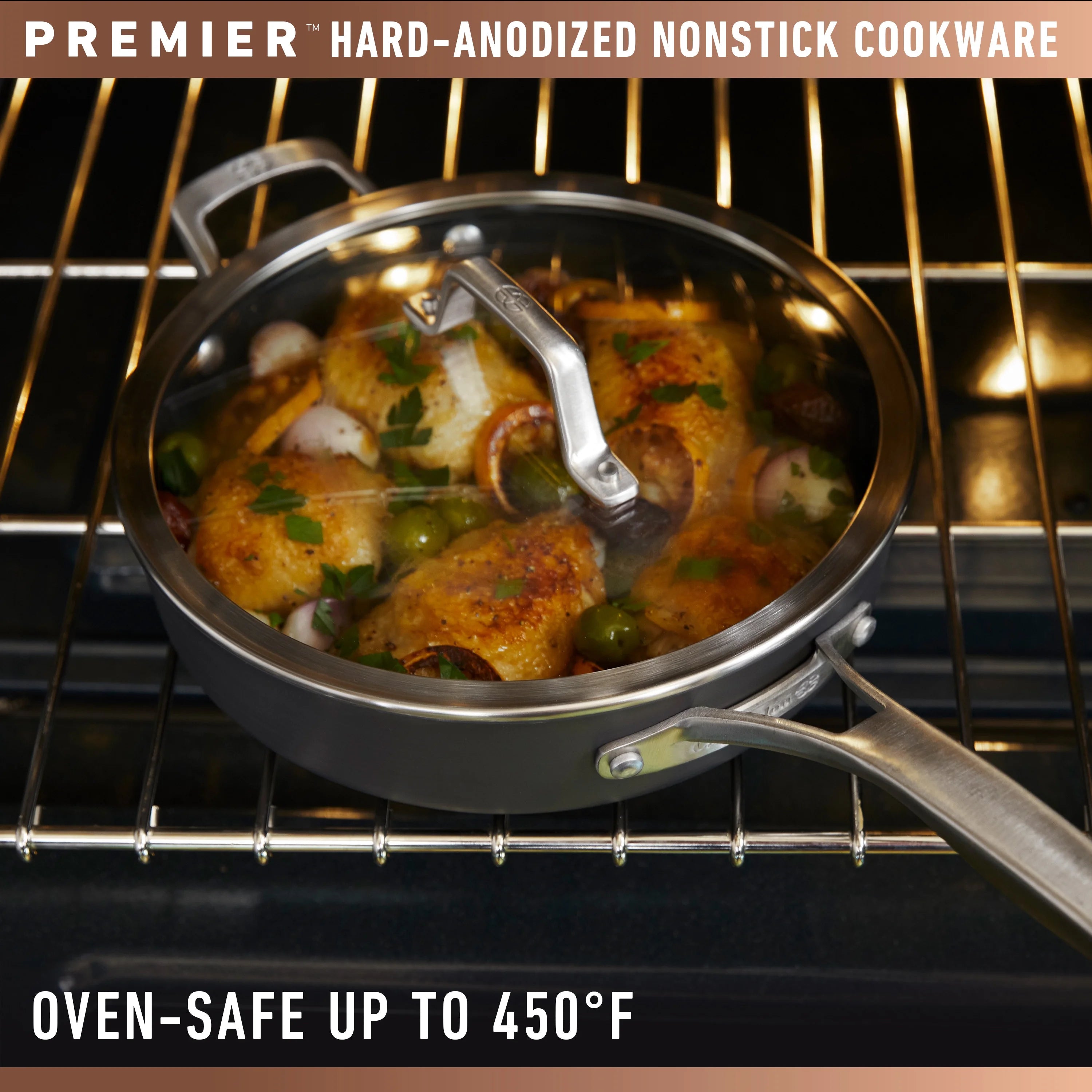 Nonstick 11-Inch Square Grill Pan L543232