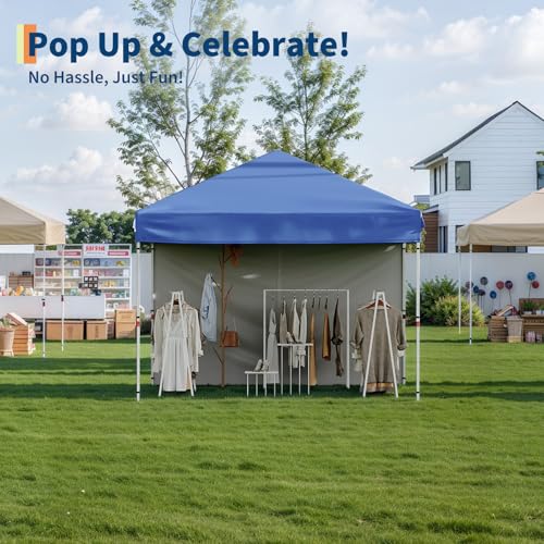 Pop Up Canopy Tent with Roller Bag and Adjustable Height O962