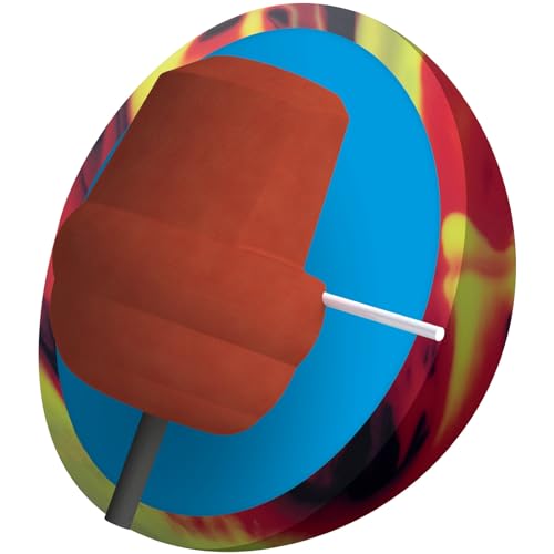 Pre-Drilled Bowling Ball - Black/Red/Yellow 14lbs J2549