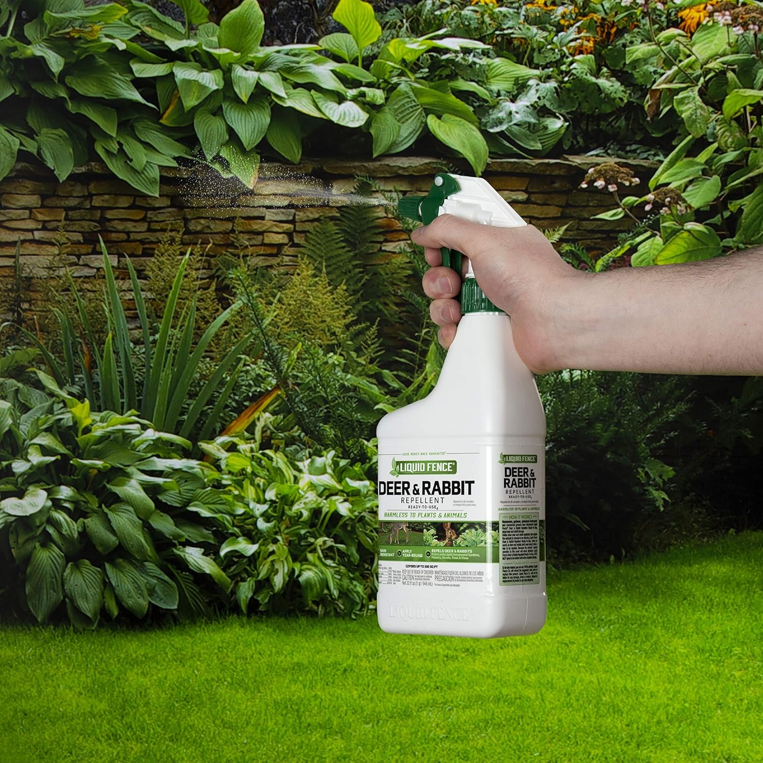 Deer & Rabbit Repellent Ready-to-Use, 32 oz G89165
