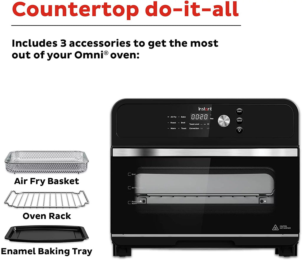 Air Fryer Oven 6 Quart 6-in-1 Non-stick Dishwasher-Safe Basket W596