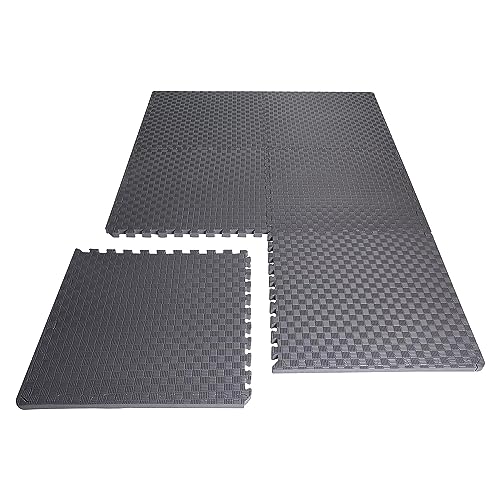 Puzzle Exercise Mat with EVA Foam Interlocking Tiles for MMA, Gymnastics and Home Gym N211438