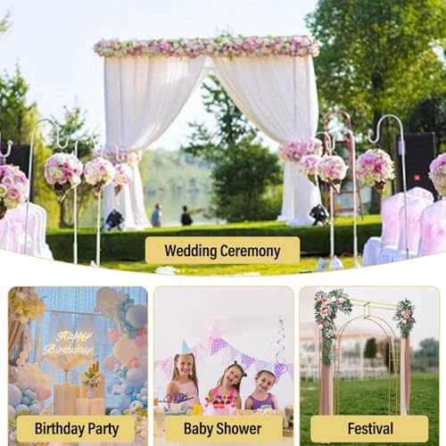 Metal Balloon Arch Stand for Wedding Party Photo Booth Backdrop Y88532