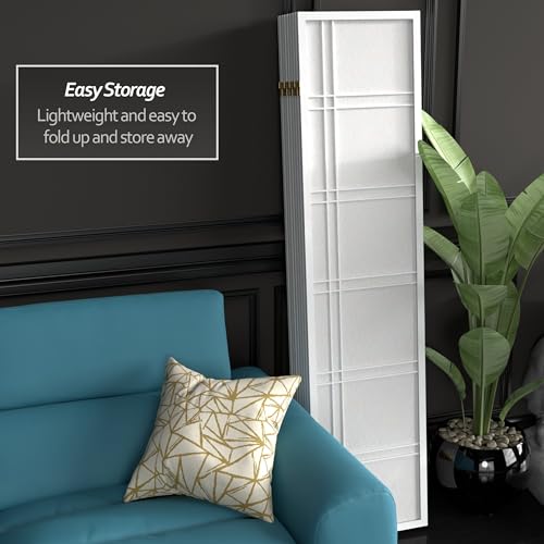 6 Panel Honey Room Divider X65165