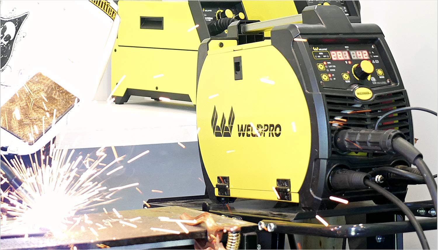 200 Amp Inverter Multi Process Welder Dual Voltage 220V/110V Mig Tig Arc 3 in 1 L9340