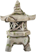 Asian Japanese Lantern Solar Pagoda Garden Statue Decor Garden Ornament