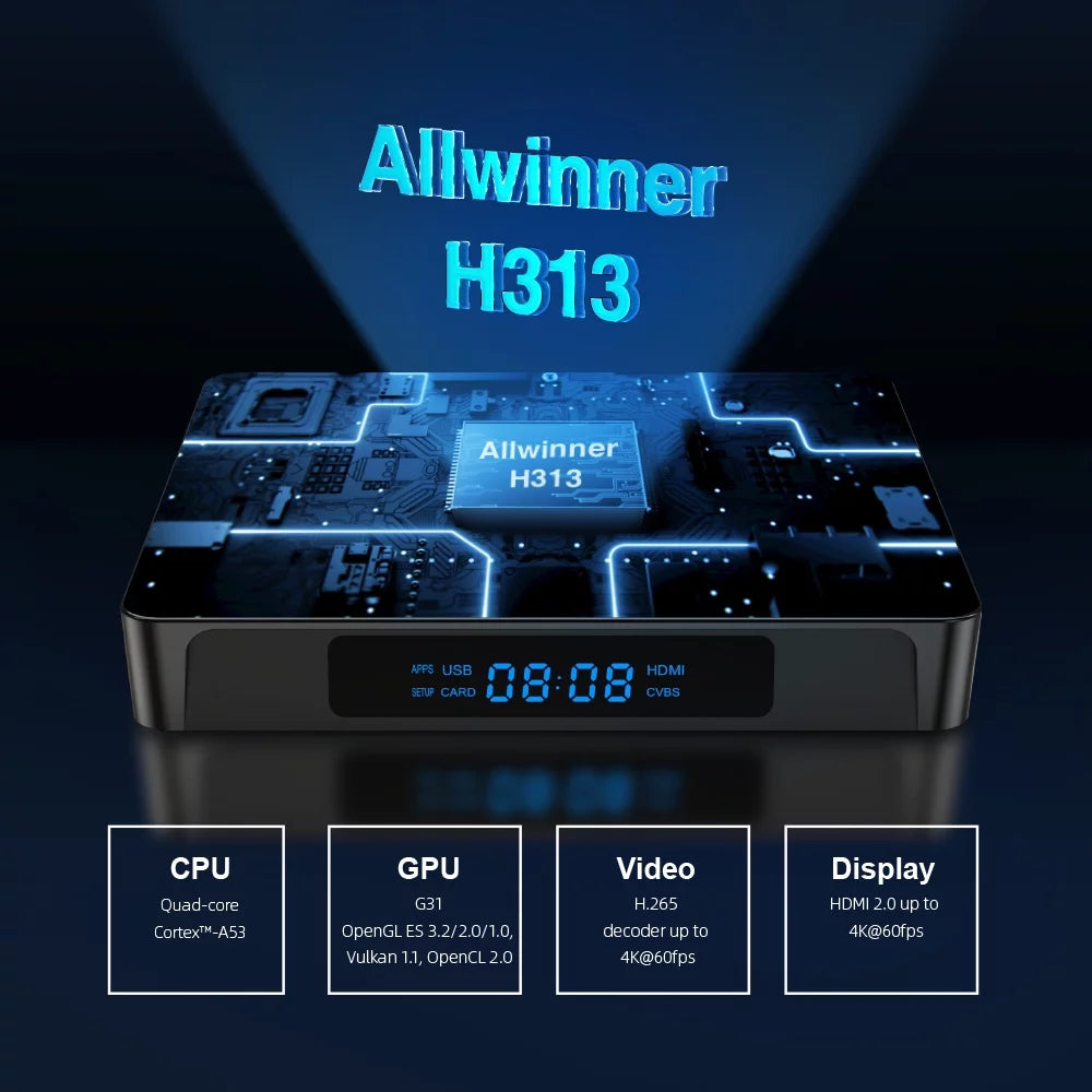 Arabic TV Box Android 10 Quad Core 4K IP Television Receiver U65300
