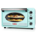 Nostalgia Electrics Retro 12-Slice Convection Toaster Oven, Aqua