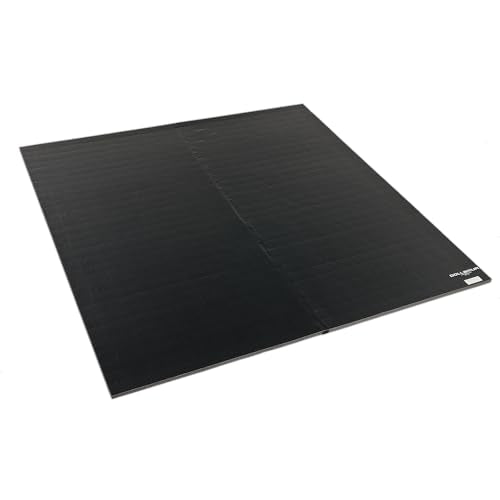 10'x10'x1.25" Wrestling Mat, Black, Home Workouts P665