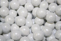 BAYSIDE CANDY SIXLETS SHIMMER WHITE , 1LB