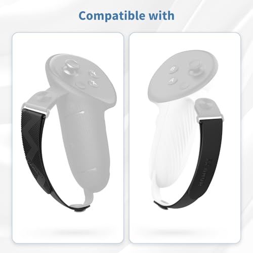 Controller Grips Cover with Knuckle Straps for Quest 3S/3 Z341