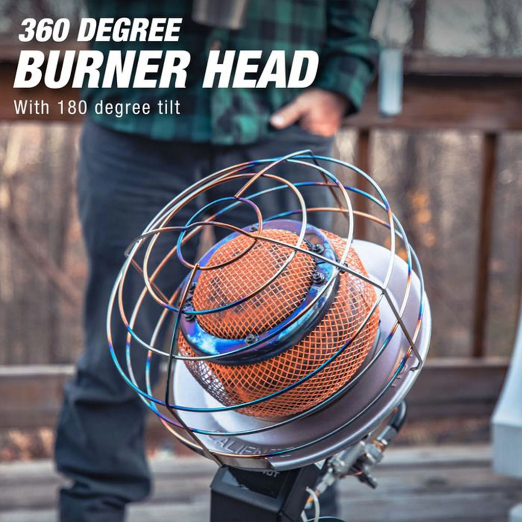 Propane Tank Top Space Heater, 45,000 BTU, 540 Degree D6821