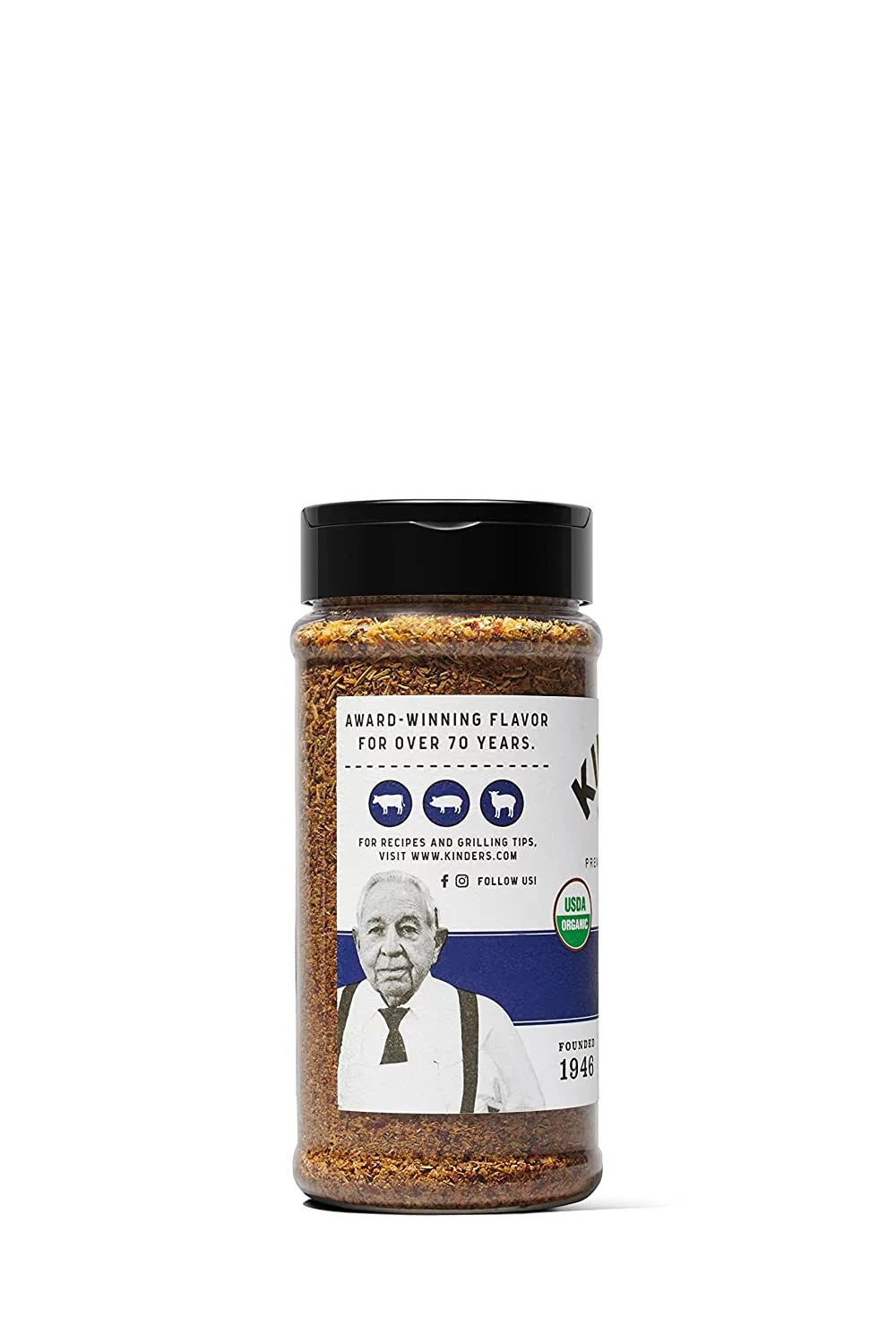 Organic Prime Rib Rub, MSG Free, 11 oz. T39951